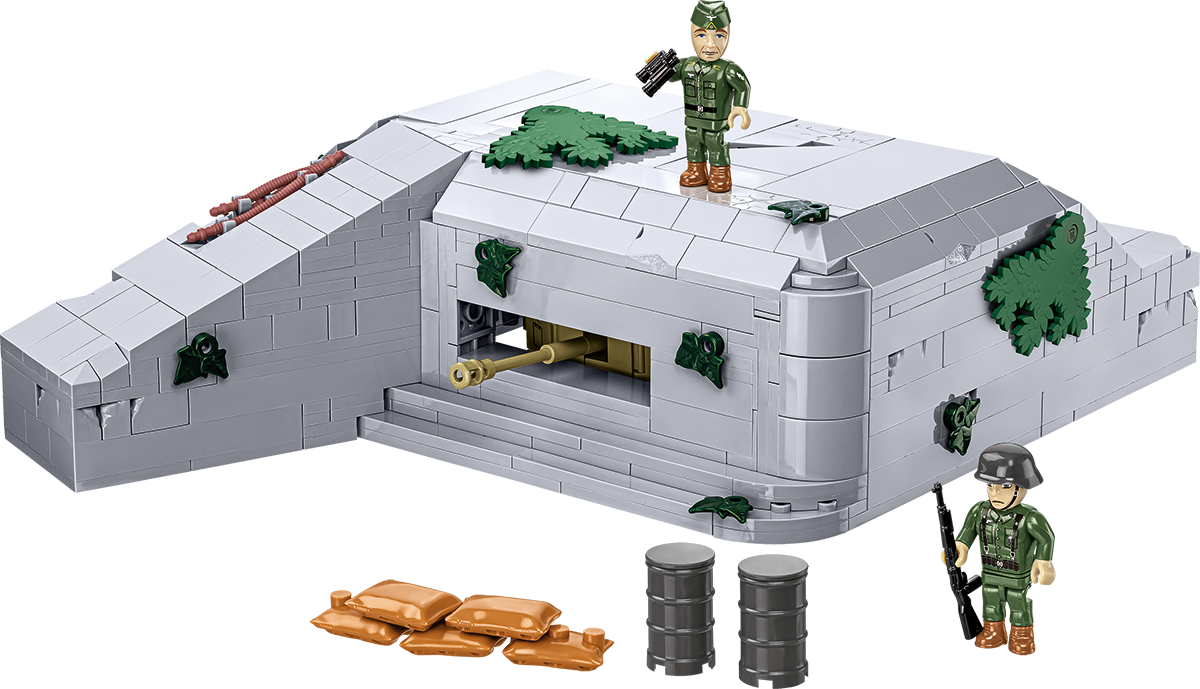 Cobi 3136 - 642 PCS HC WWII /3136/ GERMAN BUNKER REGELBAU667