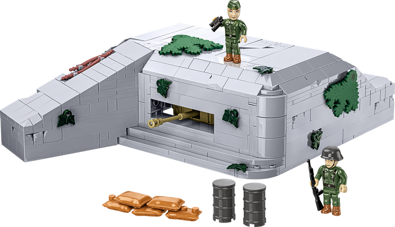 Cobi 3136 - 642 PCS HC WWII /3136/ GERMAN BUNKER REGELBAU667