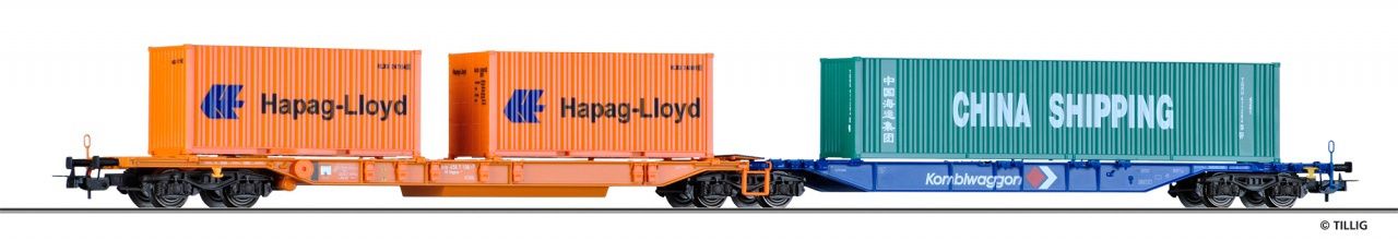 Tillig 76578 - Doppeltragwagen DB AG H0