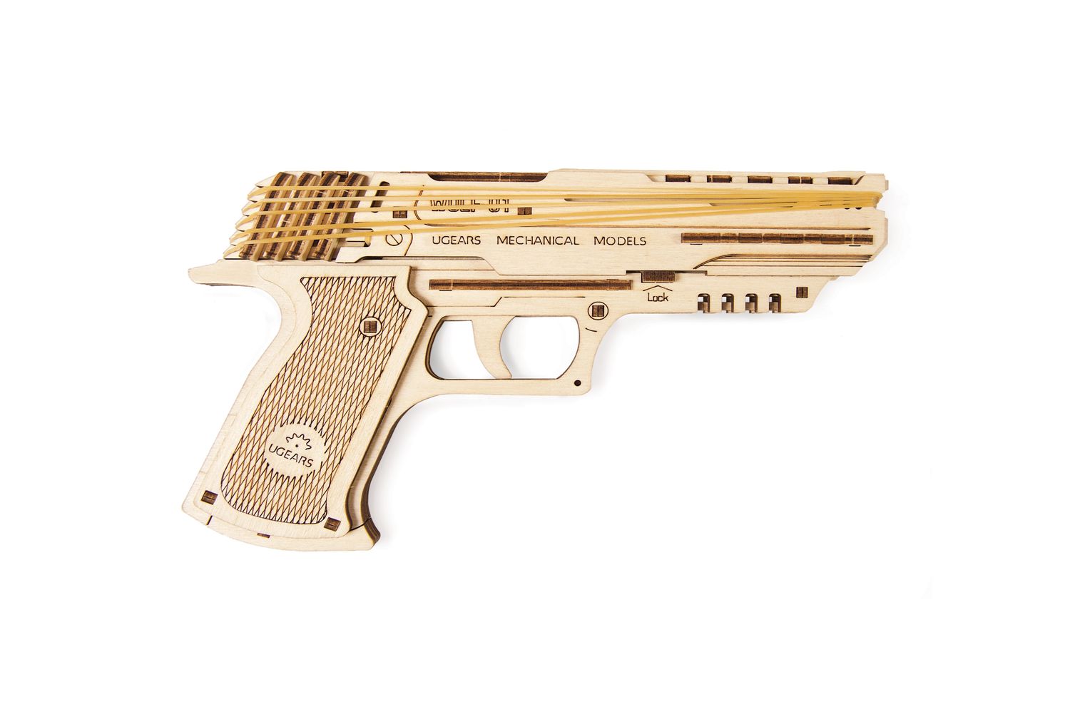 Ugears - Elastiekjes pistooltje