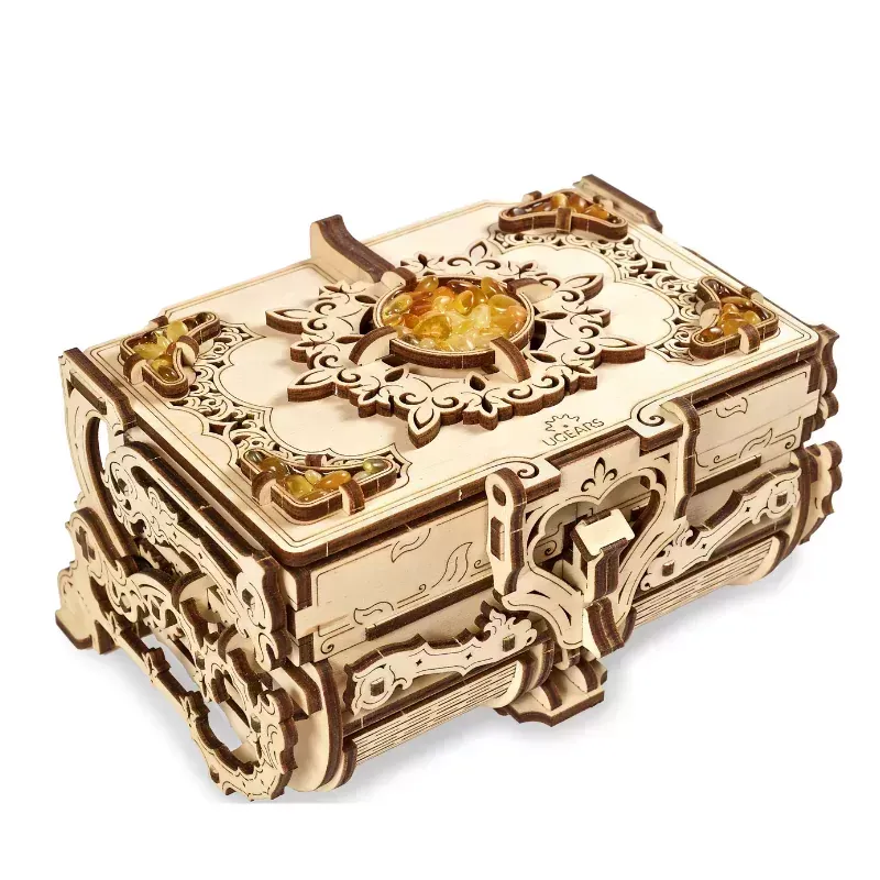 Ugears - Antiek kistje met Amber