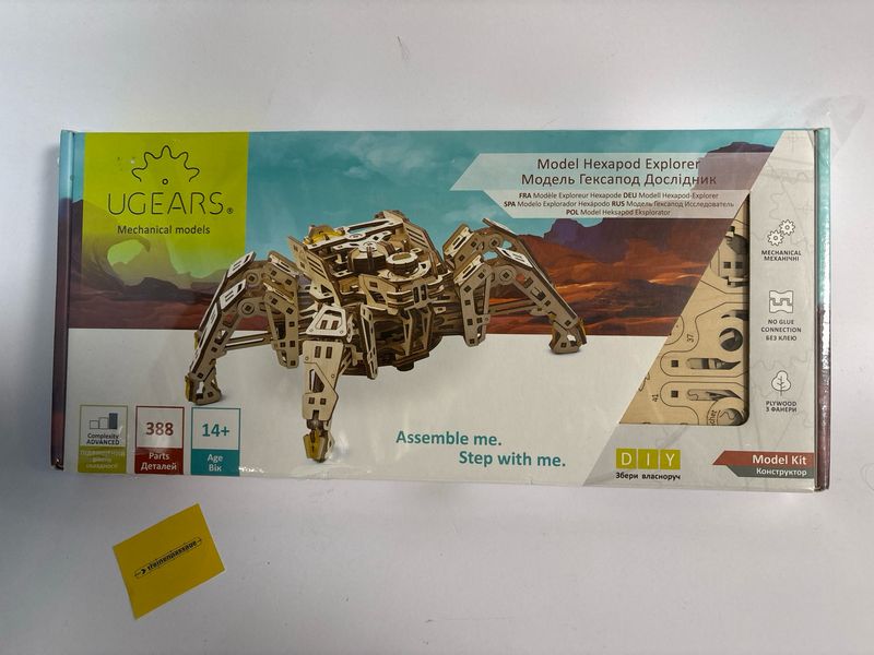 Ugears - Model Hexapod explorer
