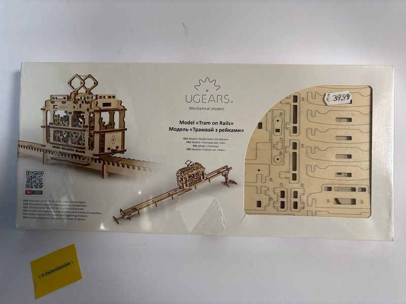 Ugears - Tram on rails