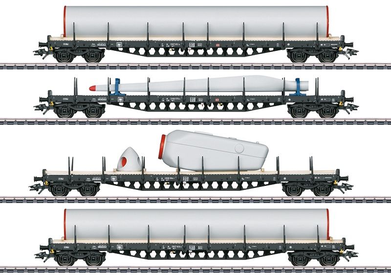 Märklin 47134 - Set rongenwagens “windkracht” MHI