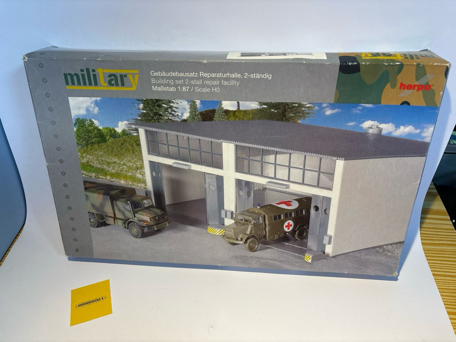 Herpa 745857 - Reparaturhalle groß, 2-ständig 1:87