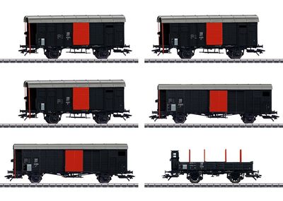 Märklin 46050 - Set goederenwagens bij "Köfferli" H0