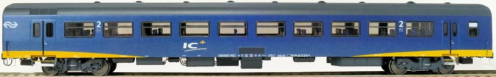 Exact-train 11125 - NS ICR Plus Reisezugwagen B ( Farbe Blau) H0
