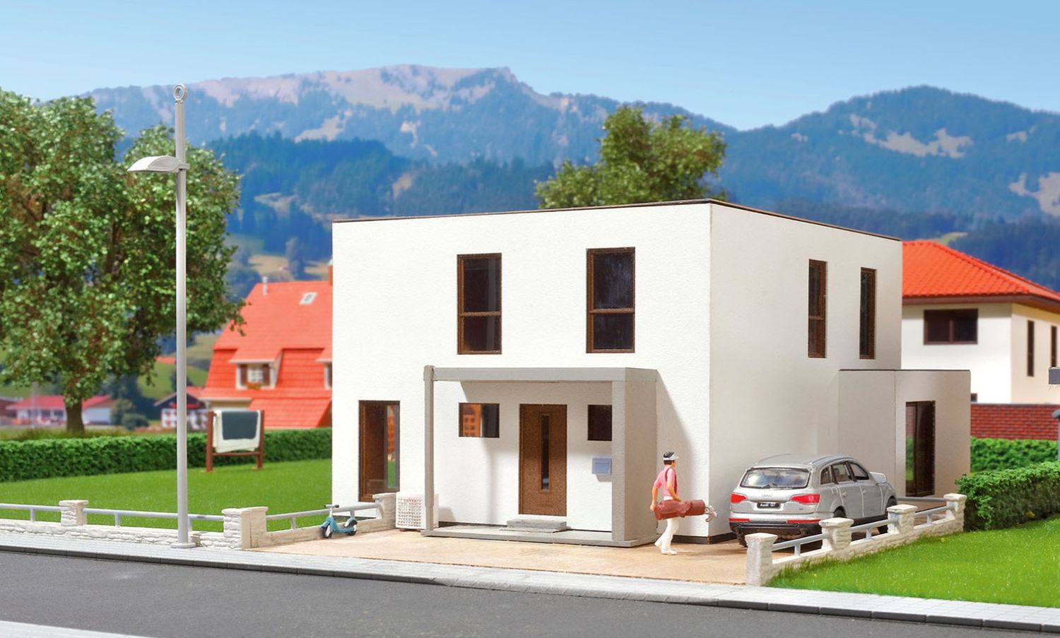 Kibri 38339 - H0 Kubushaus Lina mit Terrass