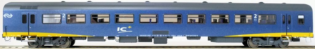 Exact-train 11120 - NS ICR Plus Reisezugwagen B ( Farbe Blau) H0