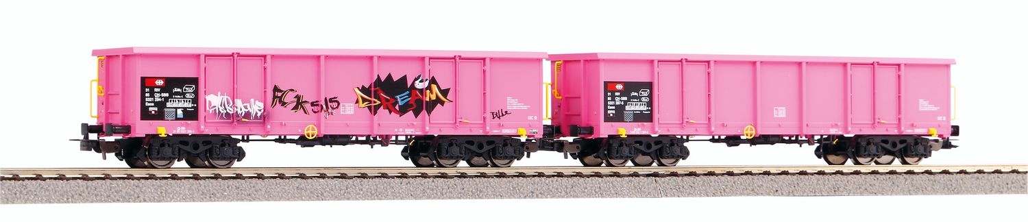 Piko 58393 - Openboordwagen SBB &quot;Graffiti&quot;