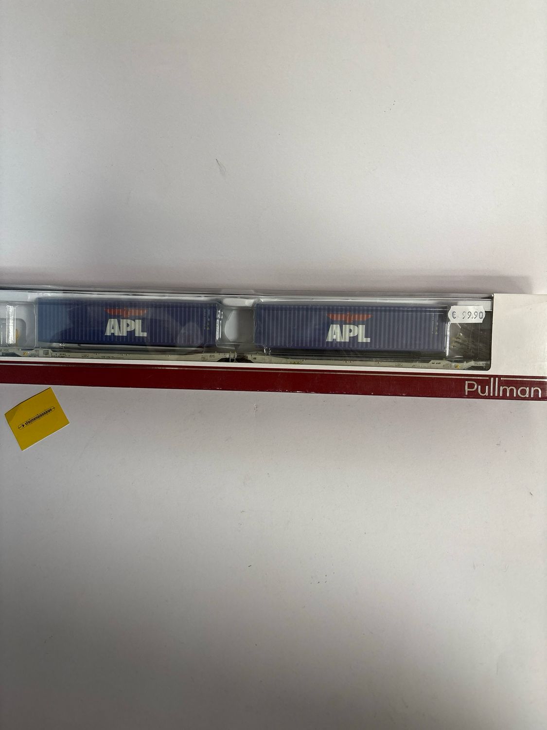 Pullman 36544 - Taschenwagen Ladegut Container APHU + APHU NL-AAEC H0