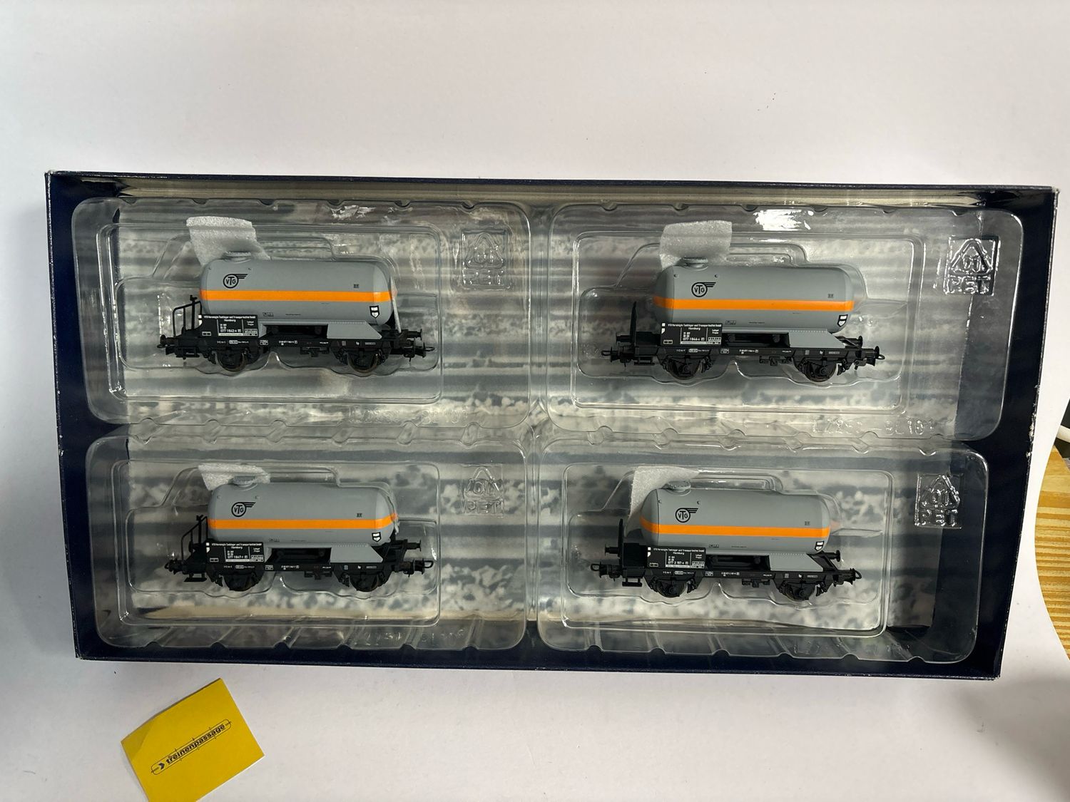 Liliput 240041 - Druckgas Kesselwagen-Set 4tlg. VTG