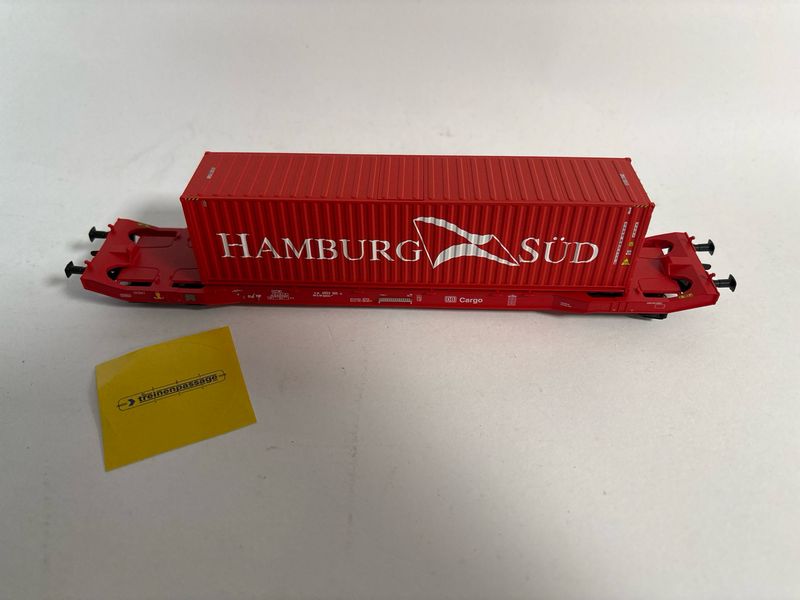 Mehano 58811 - Car SGKKMS: DB/Hamburg Süd Container 1x 40 ft H0