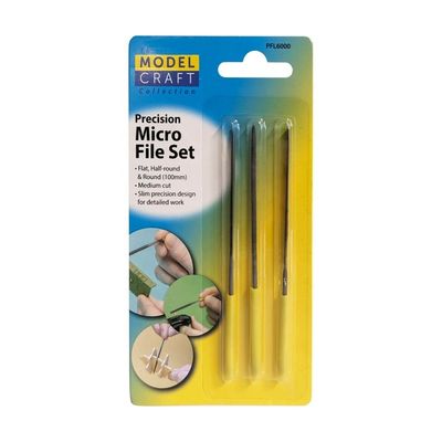 Modelcraft PFL6000 - Precision Micro File Set