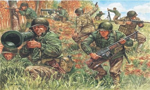 Italeri 6046 - American Infantry WII