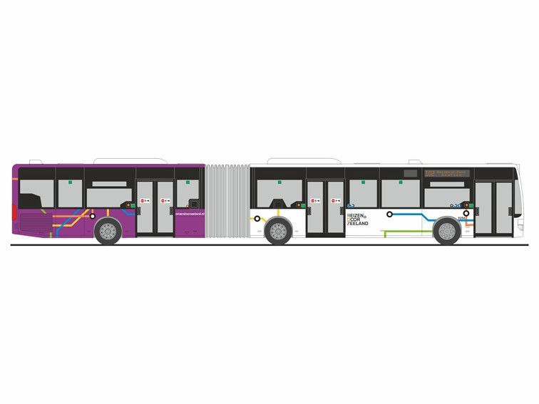 Rietze 1:87 - Mercedes Benz Citaro G 06 Connexxion - Zeeland (NL)