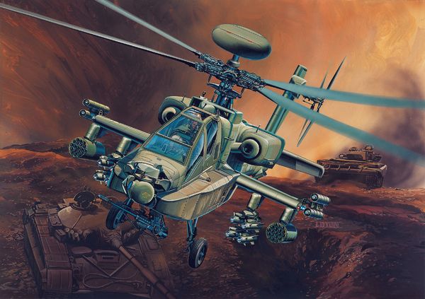 Academy 12268 - AH-64D LONGBOW 1:48