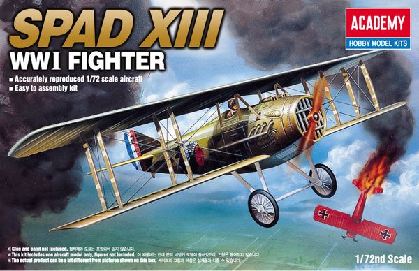 Academy 12446 - SPAD XIII WWI FIGHTER 1:72