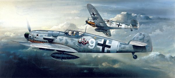 Academy 12467 - MESSERSCHMITT BF109G-6 1:72