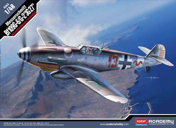 Academy 12321 - Messerschmitt Bf109G-6/G-2&quot;JG 27&quot; 1:48
