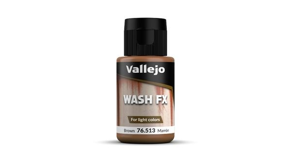 Vallejo 76513 - MODEL WASH BROWN 35ML