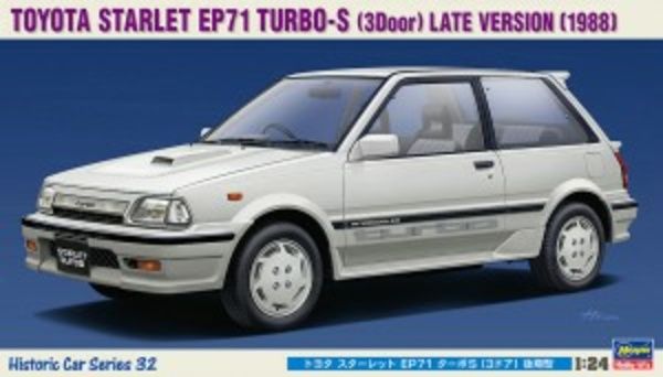Hasagawa 21132 - Toyota Starlet EP 71 Turbo S 1:24