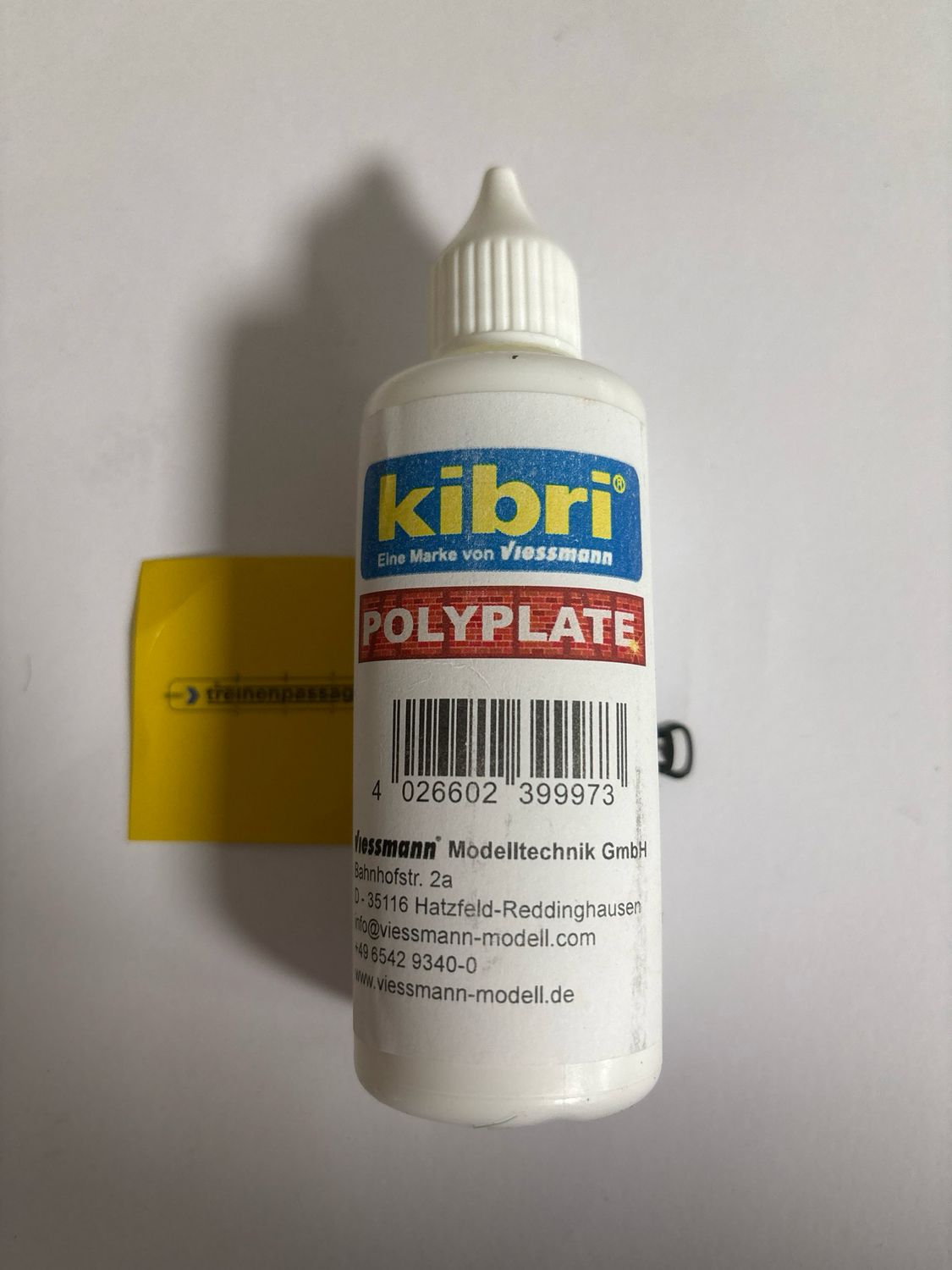 Kibri 39997 - Polyplate Kleber, 80 ml
