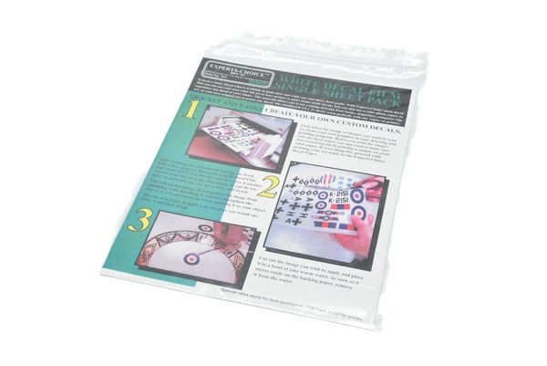 Bare Metal Foil 119 - INKJET WHITE DECAL 1PK