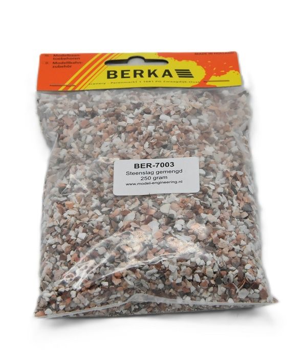 Berka 7003 - STEENSLAG GEMENGD 250GR