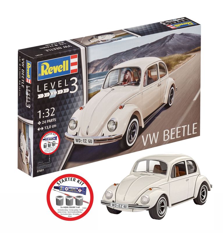 Revell 77681 - Starter Kit VW Beetle 1:32