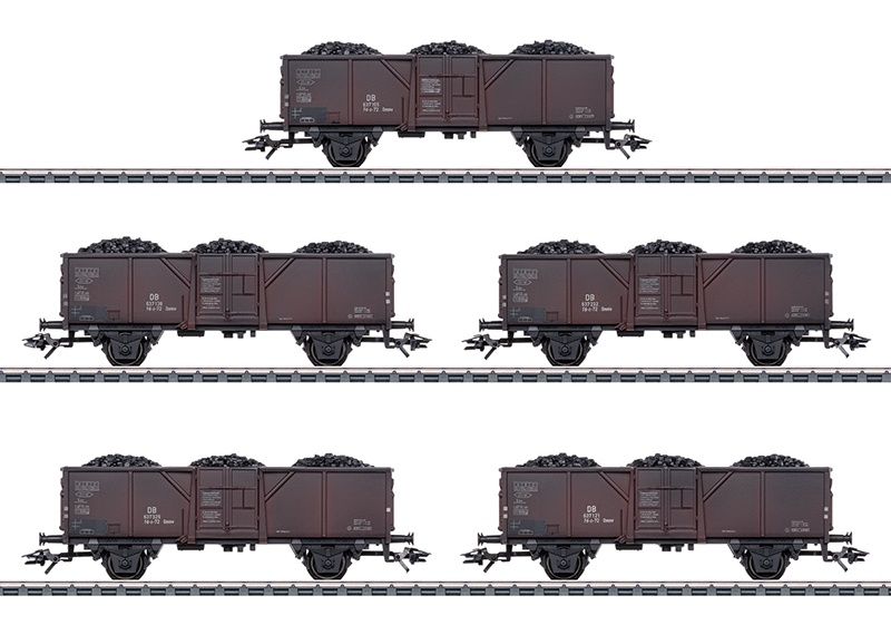 Märklin 44311 - Set Goederenwagens type Fd-z-72 Ommv MHI