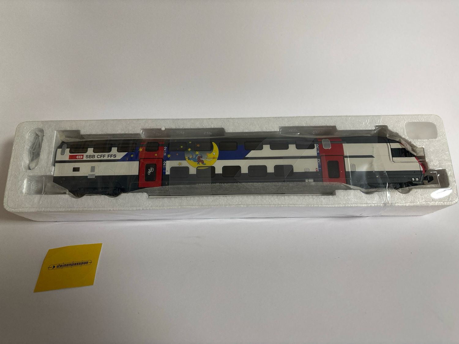 Roco 45469 - Stuurstandrijtuig SBB dubbeldekker 2. Klasse H0