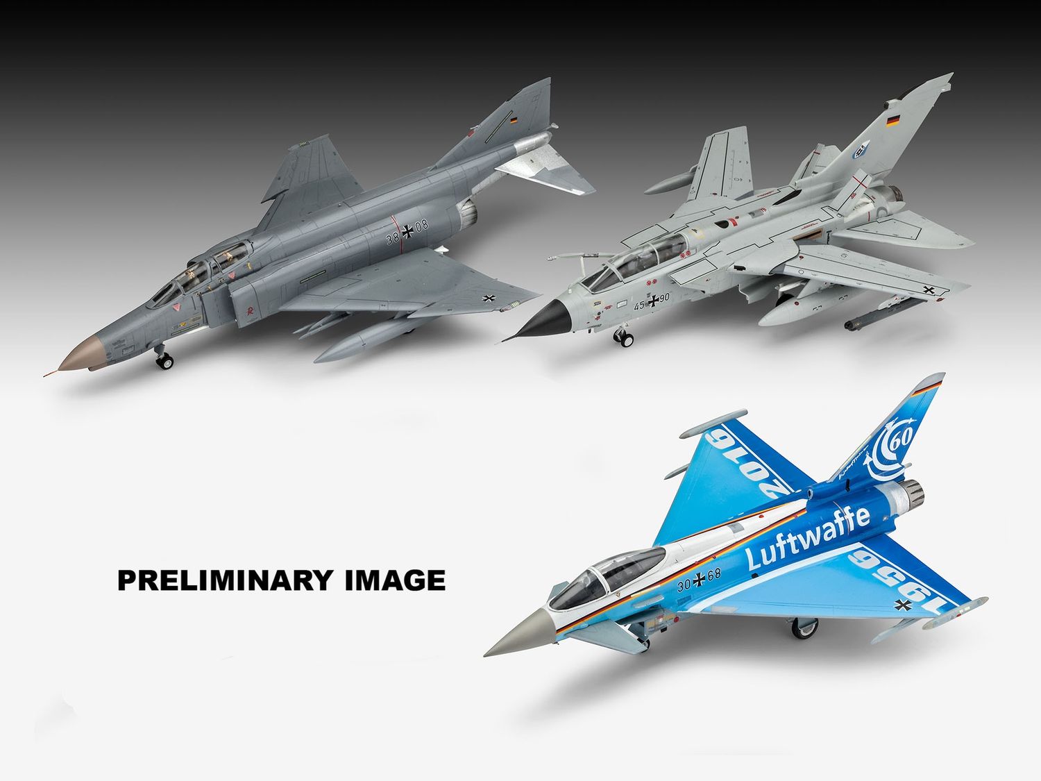 Revell 05627 - Gift Set 70 Years Bundeswehr: Aircraft (incl lijm en verf) 1:72