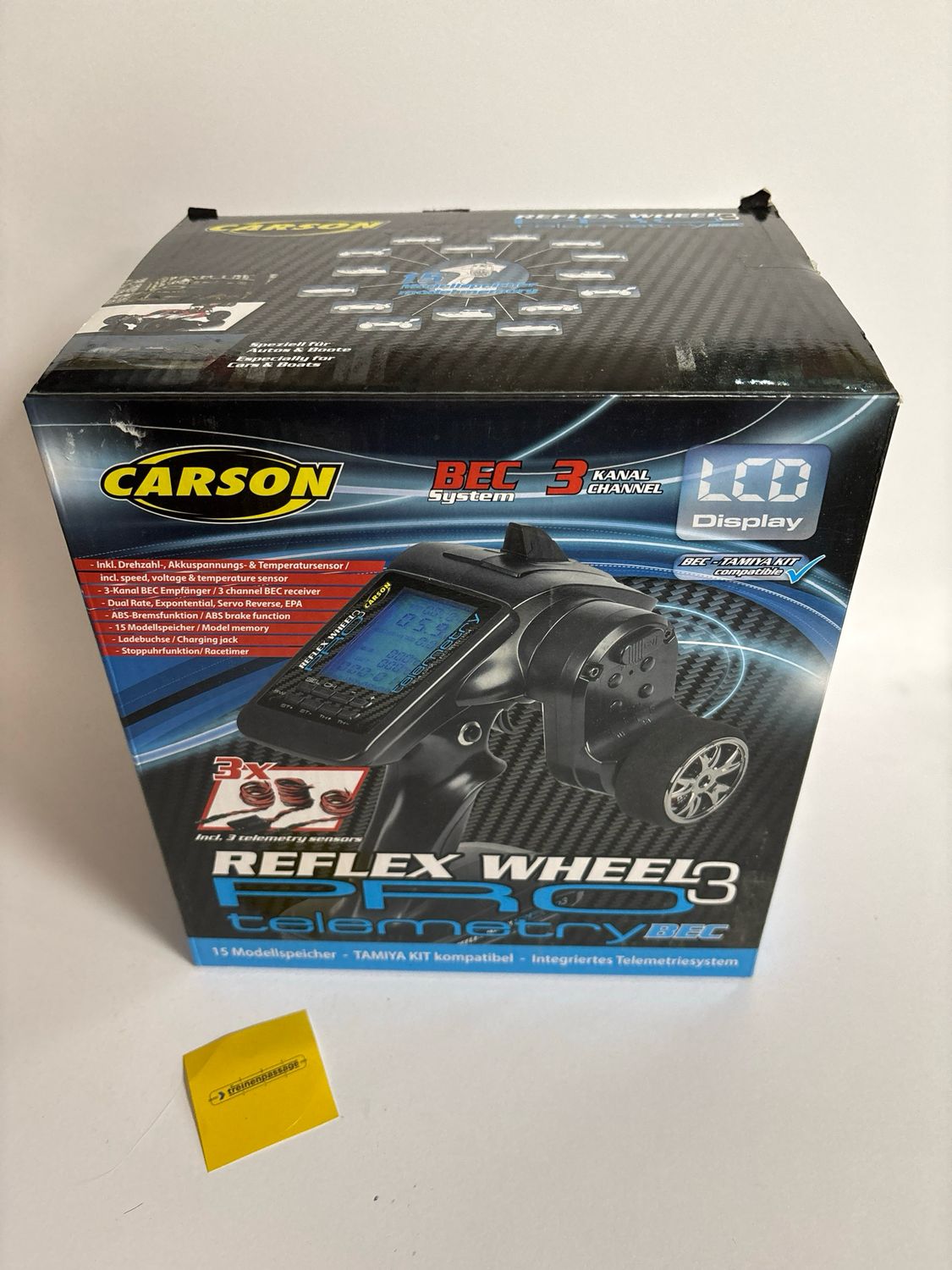 Carson 500083 - 2.4Ghz zender FS Reflex 3 Telemetry incl. BEC