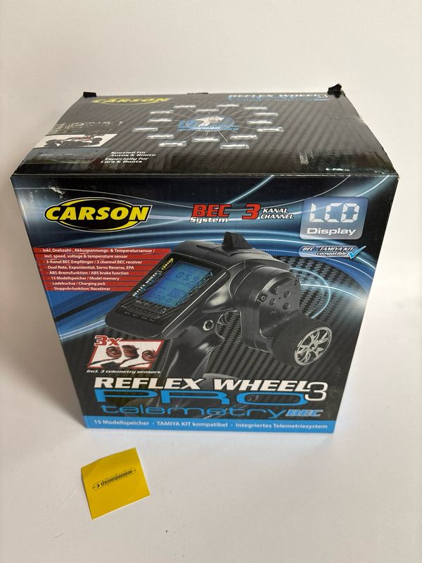 Carson 500083 - 2.4Ghz zender FS Reflex 3 Telemetry incl. BEC