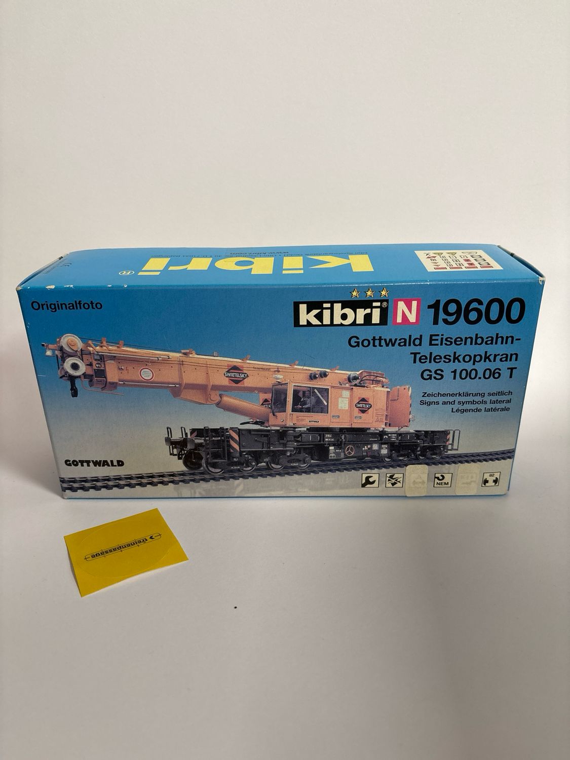 Kibri 19600 - Spoorwegkraan &quot;Gottwald&quot; N