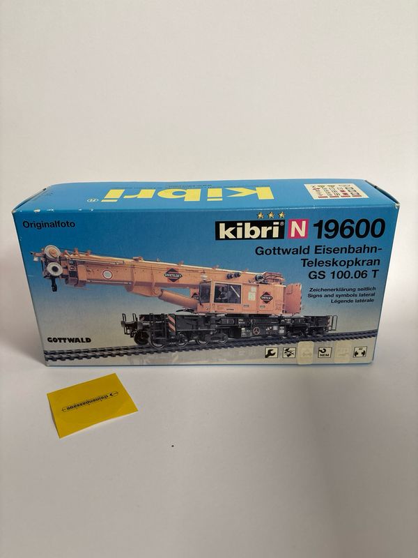 Kibri 19600 - Spoorwegkraan &quot;Gottwald&quot; N