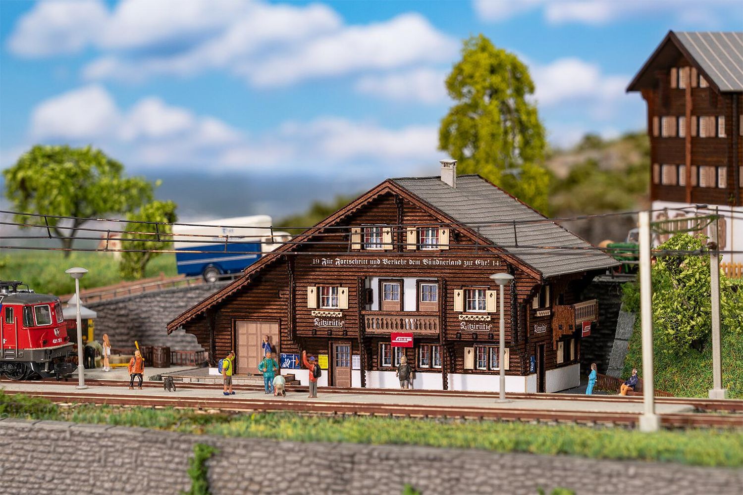 Faller 212127 - Treinstation Litzirüti N
