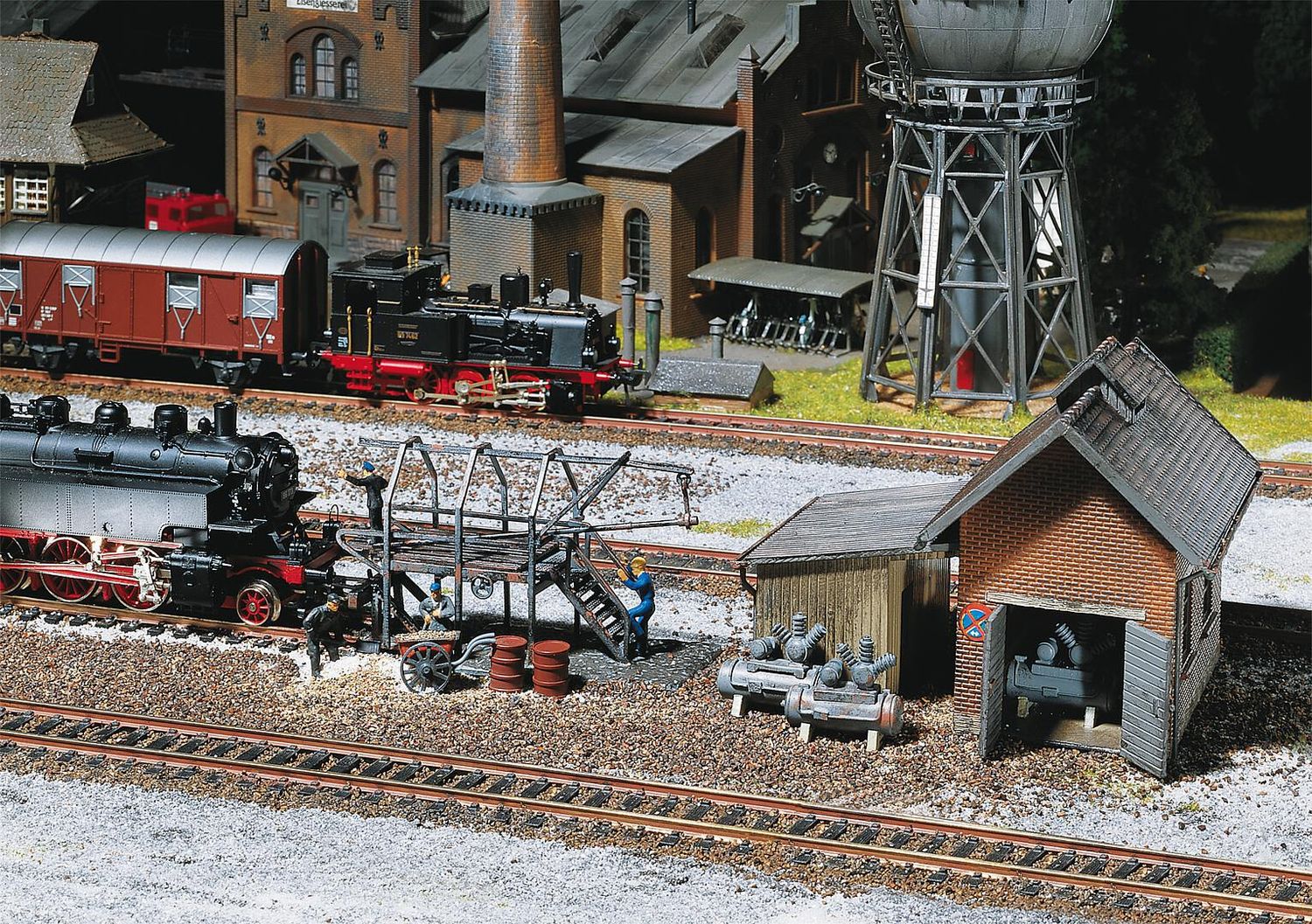 Faller 222138 - Waterkraan, laadprofiel en vlampijpreiniger  N