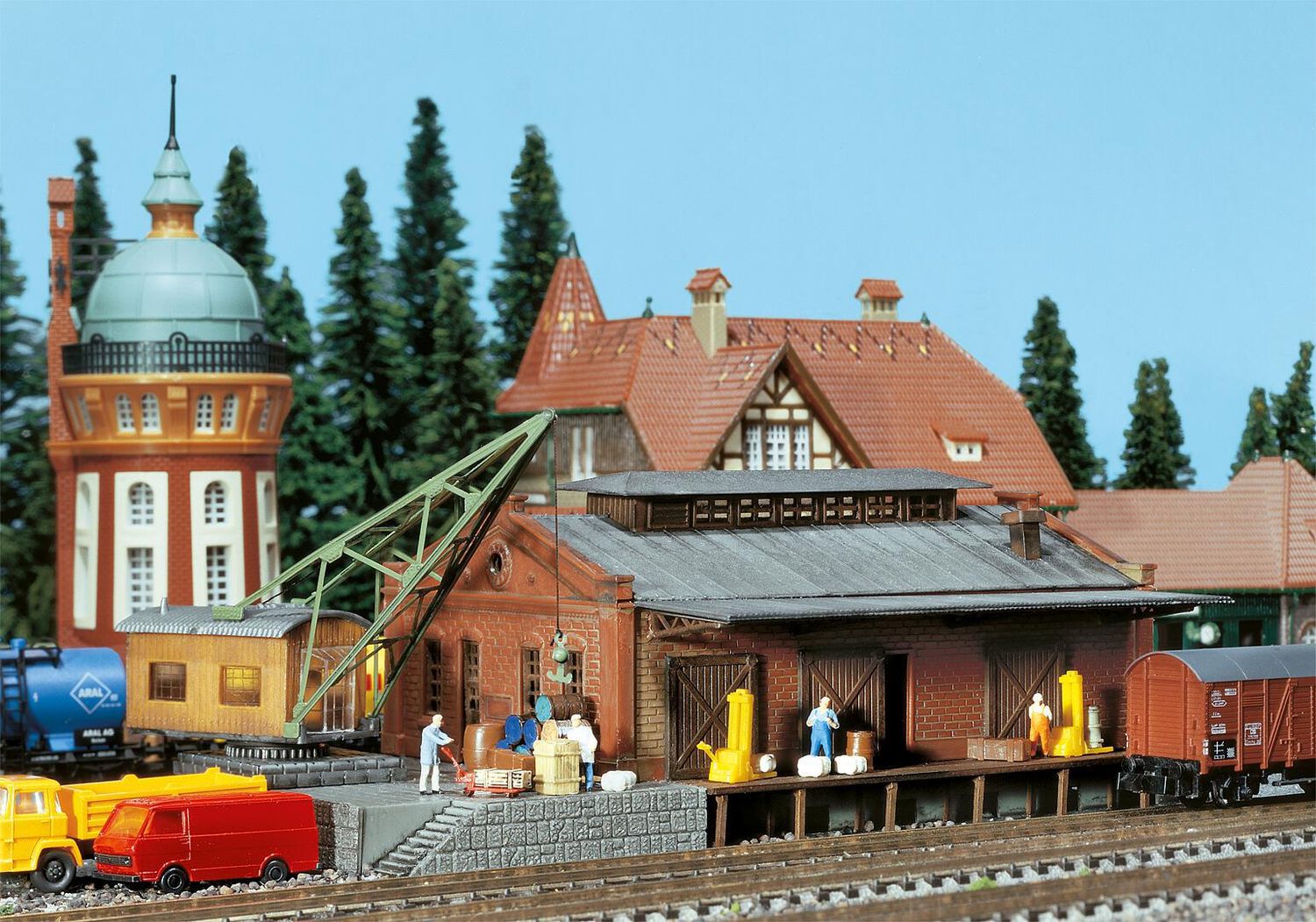 Faller 222180 - Goederenloods met kraan N