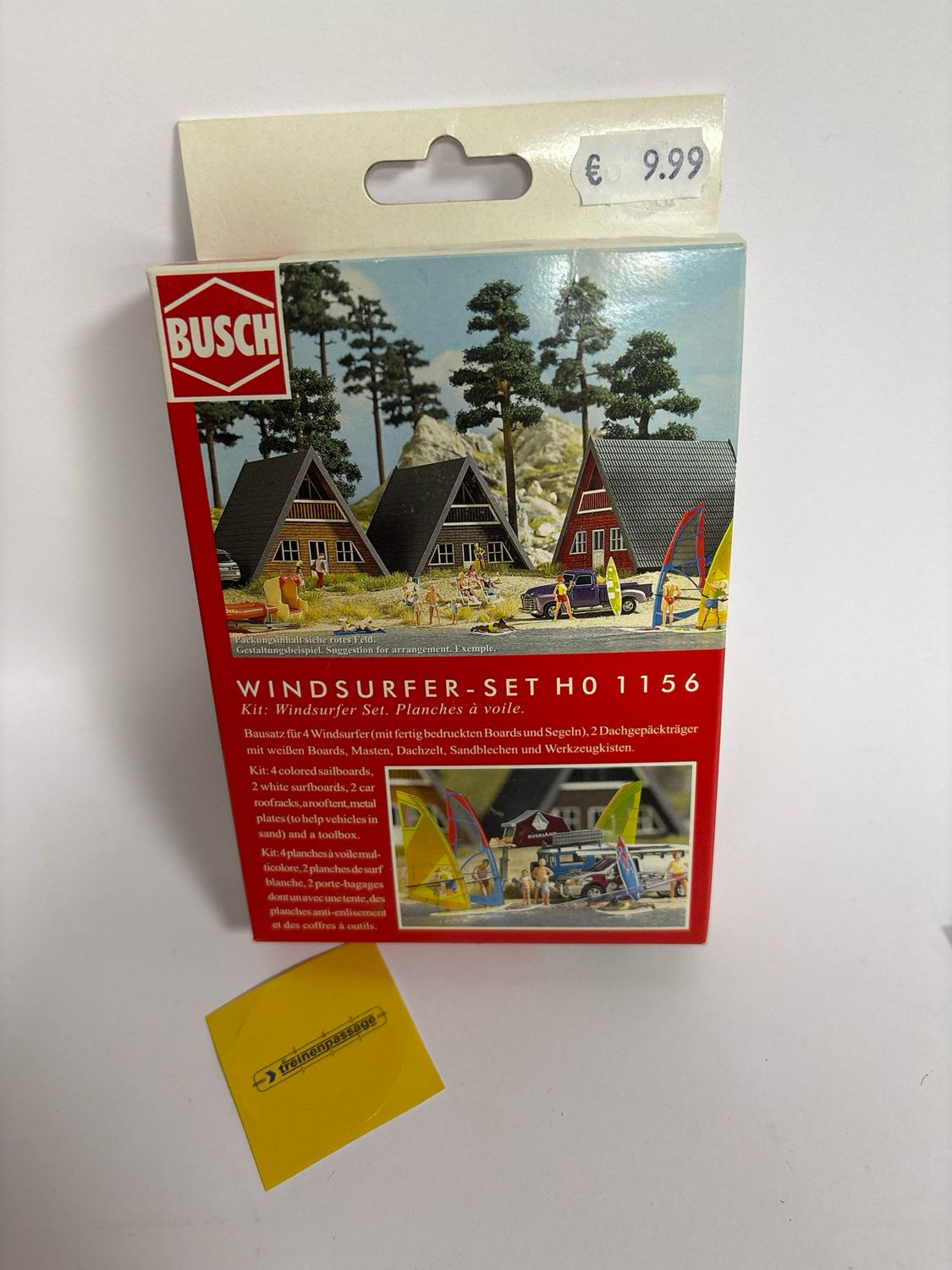 Busch 1156 - Windsurfer set  H0