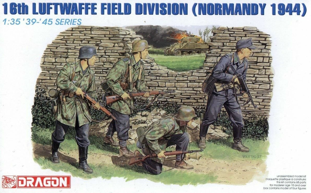 Dragon 6084 - 6TH LUFTWAFFE FIELD DIVISION NORMANDY 1944 1:35