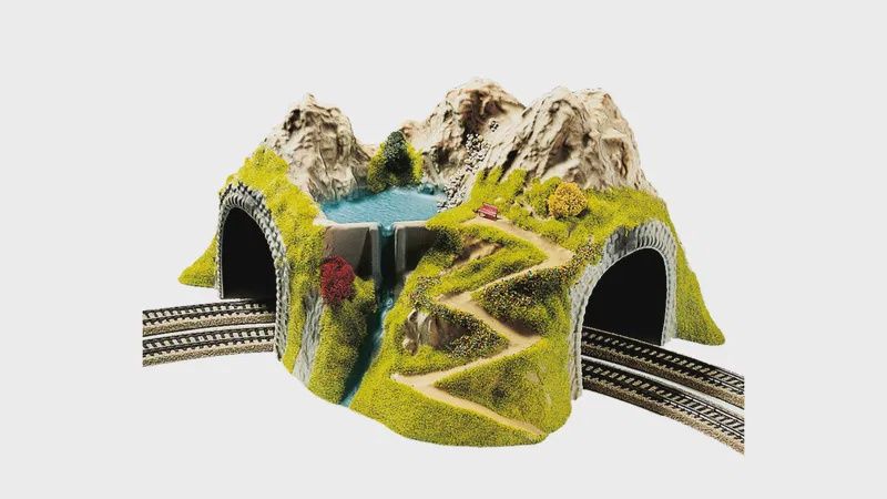 Noch 05180 - Ecktunnel H0