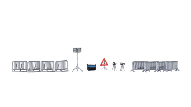 Noch 14821 - Polizei-Zubehör H0