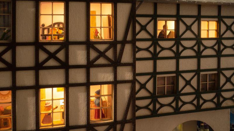 Noch 51270 - micro-rooms Einfach-LED, kalt-weiß