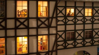 Noch 51275 - micro-rooms Einfach-LED, warm-weiß