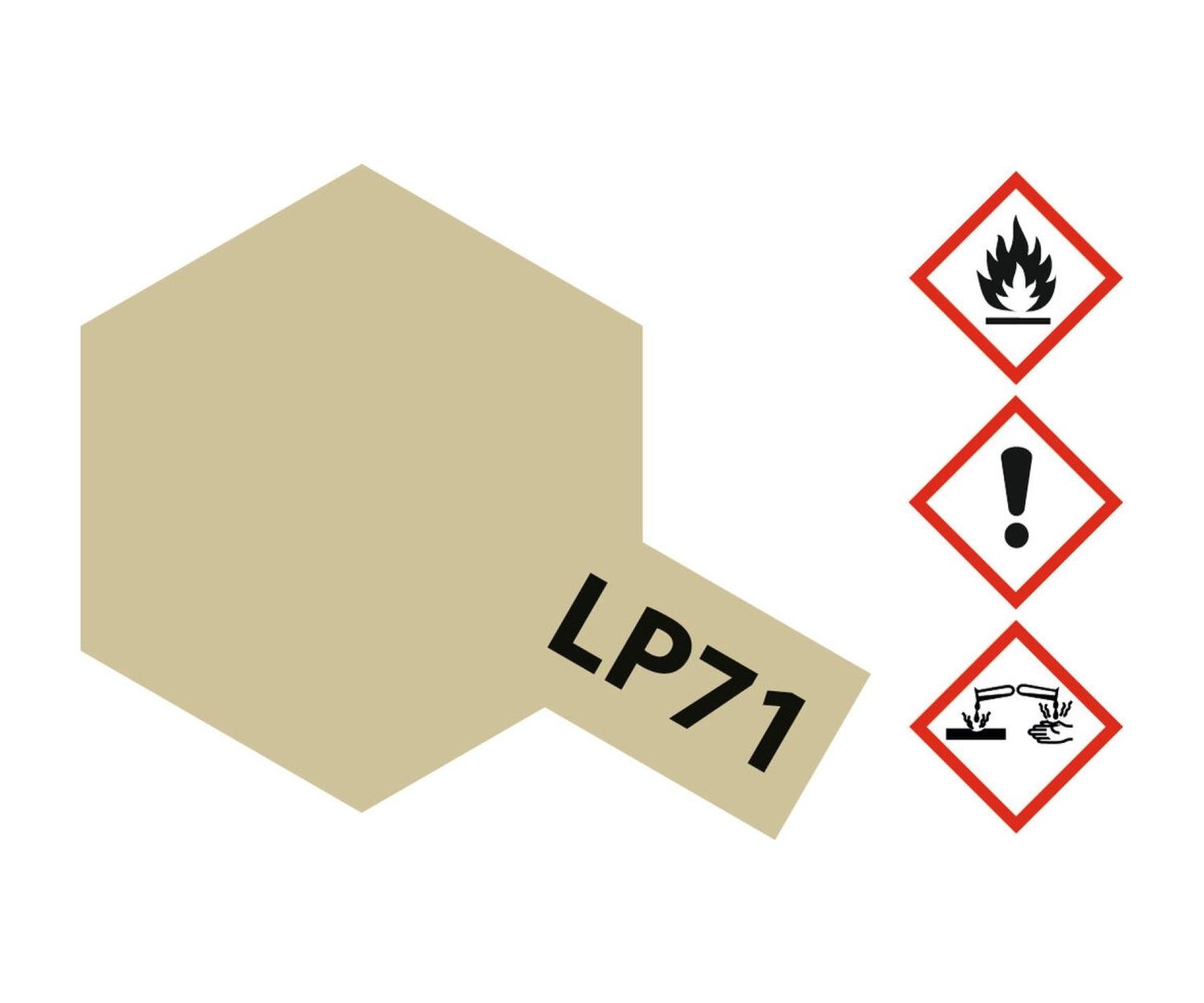 Tamiya LP-71 - Champagne gold 10 ml