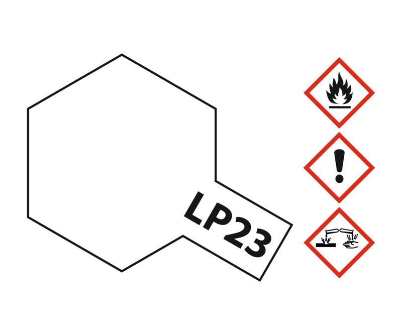 Tamiya LP-23 - Flat Clear 10 ml