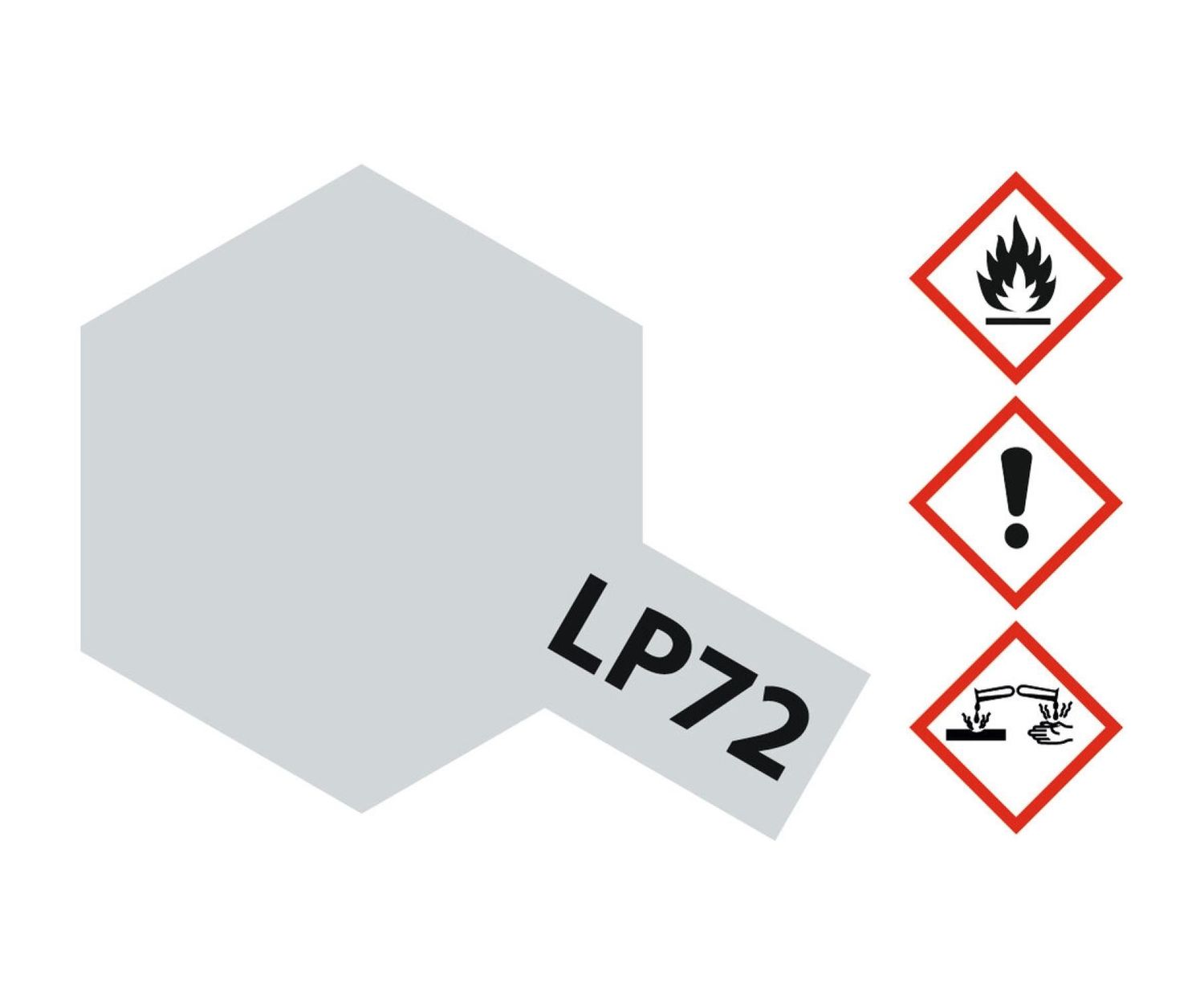 Tamiya LP-72 - Mica Silber 10 ml