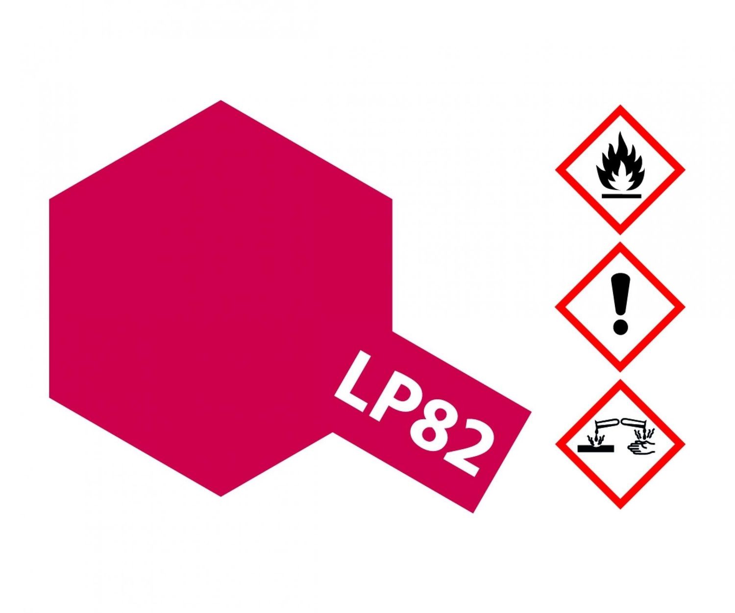 Tamiya LP-82 - Mixing Red 10 ml